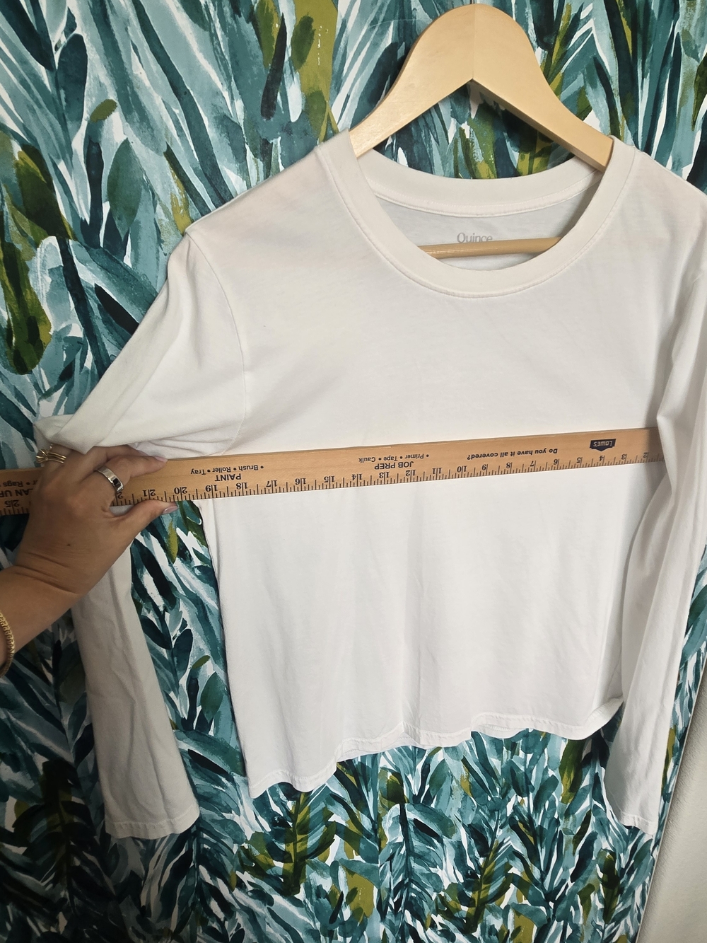 Quince Cotton Modal Relaxed Long Sleeve Tee - Picture 9 of 9